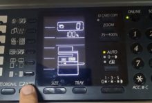 Paper size on SHARP AR-6020