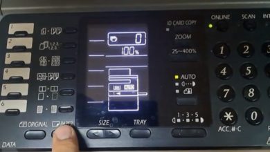 Paper size on SHARP AR-6020