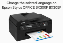 How to Change Language on Epson Stylus OFFICE BX300F/BX305F – Easy Printer Settings Guide