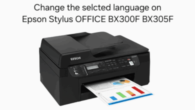 How to Change Language on Epson Stylus OFFICE BX300F/BX305F – Easy Printer Settings Guide